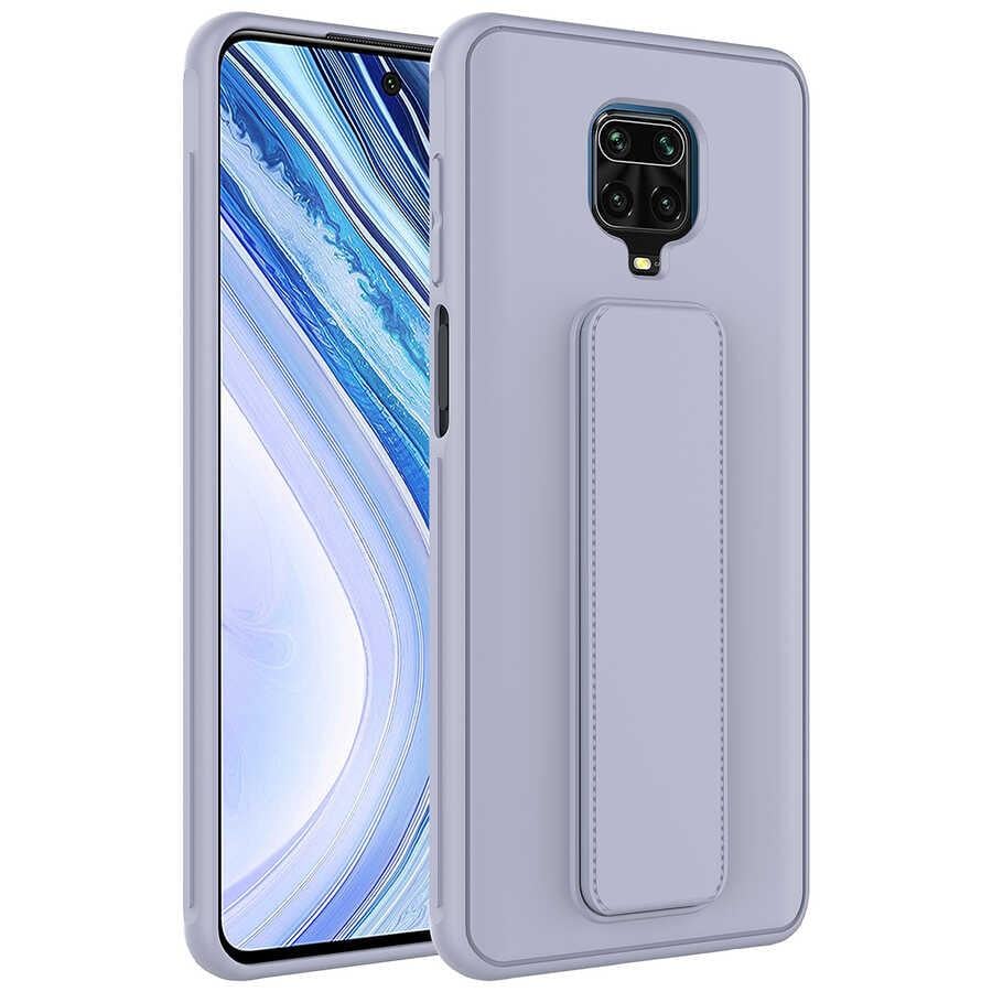 Xiaomi Redmi Note 9 Pro Kılıf Zore Qstand Kapak