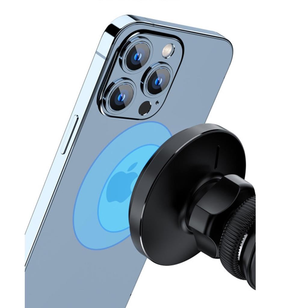 XO XO-CX015 15W Magsafe Kablosuz Şarj Destekli Araç İçi Telefon Tutucu