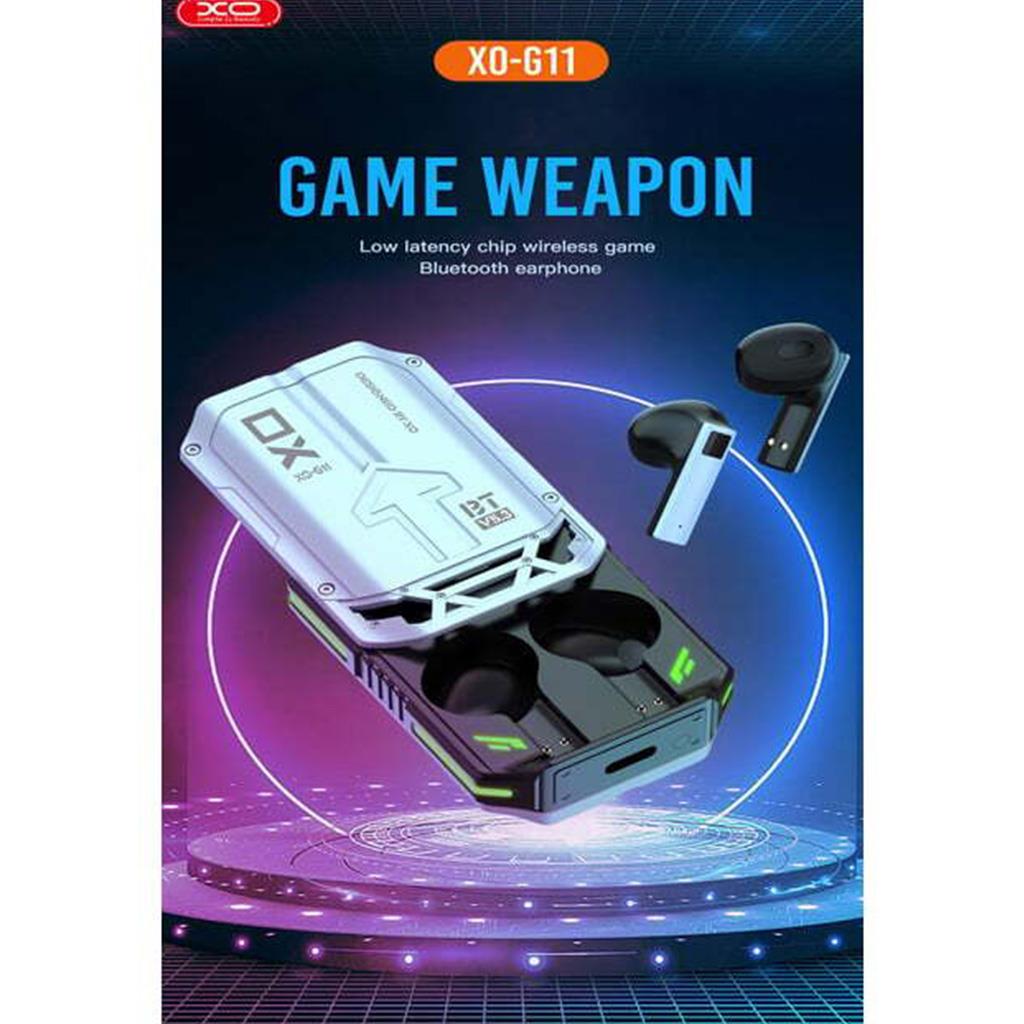 Xo XO-G11 5.3 Bluetooth Versiyon Destekli 4 Saat Konuşma + 4 Saat Dinleme 500mAh Batarya Kapasiteli RGB Işıklı Gaming Kablosuz Kulaklık