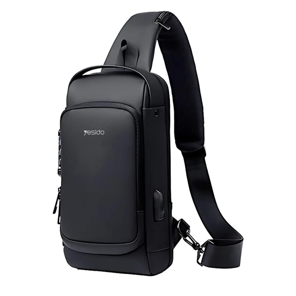 Yesido WB46 PVC Esnek Kumaşlı Pu Deri Sırt Çantası