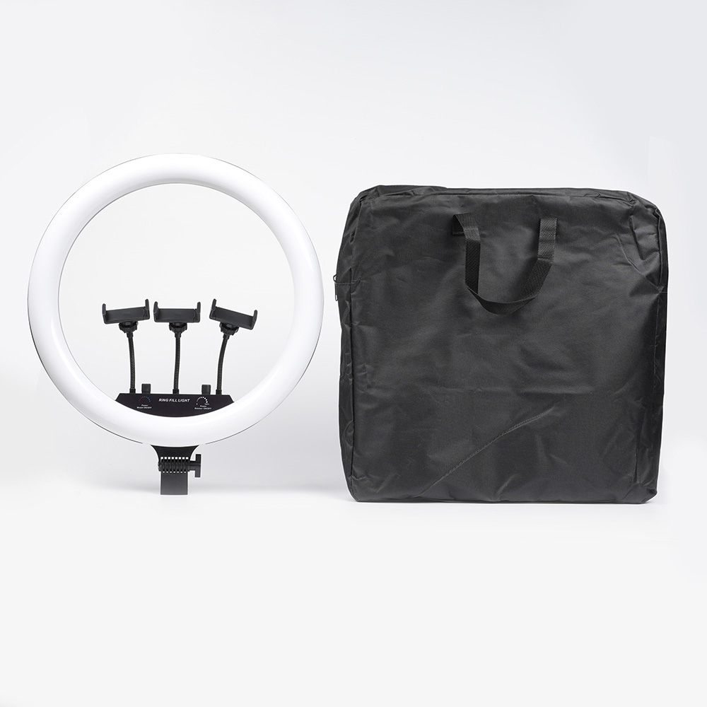 Zore MJ-18 Uzaktan Kumandalı 45cm Işıklı Telefon Tutucu Ring Light