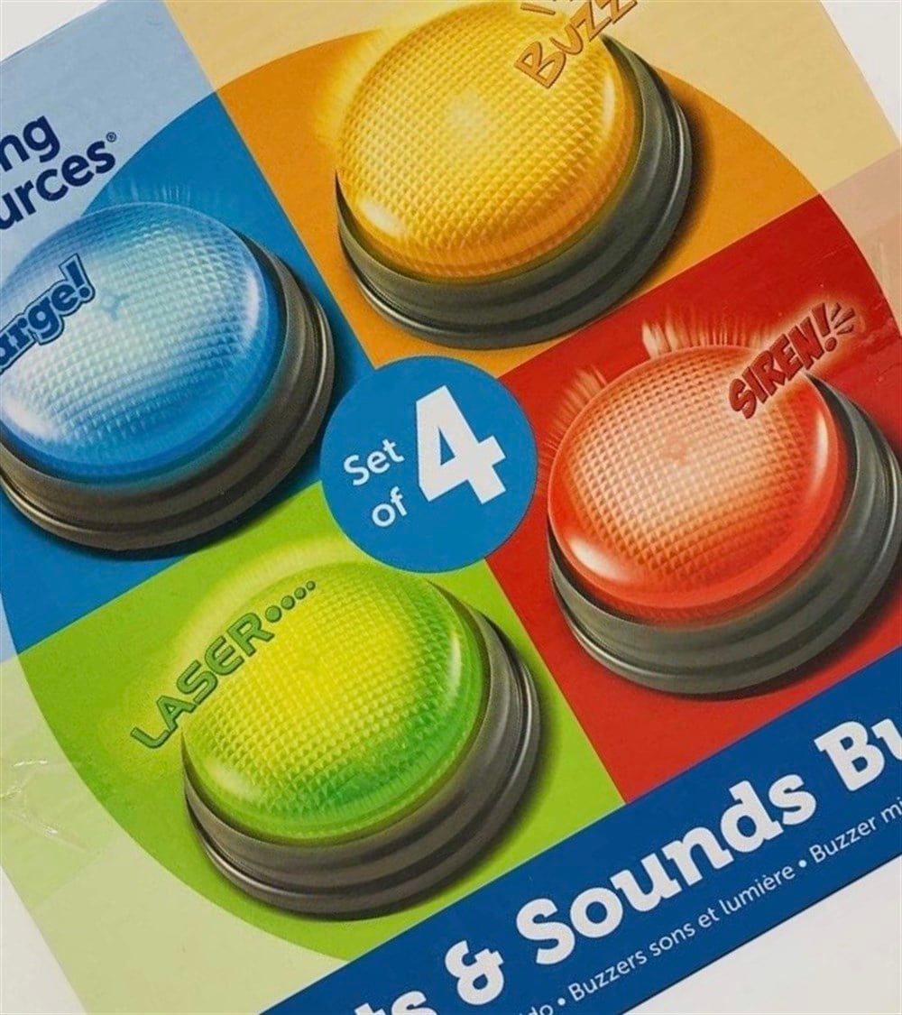BUZZER BUTTON 4'LÜ