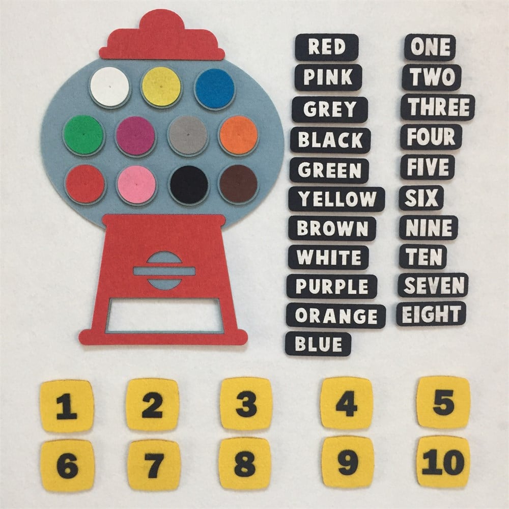 COLORS & NUMBERS 0-10 