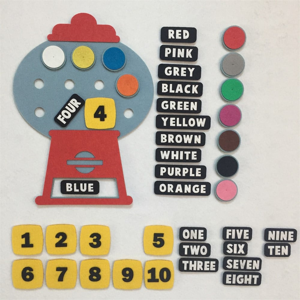 COLORS & NUMBERS 0-10 