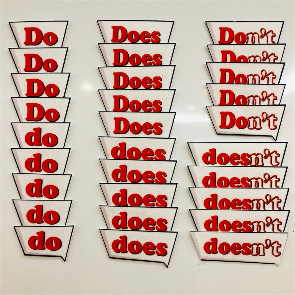 DO ve DOES 30 PARÇA SET