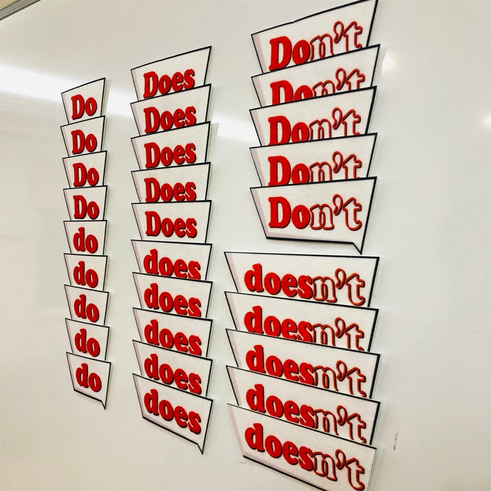 DO ve DOES 30 PARÇA SET