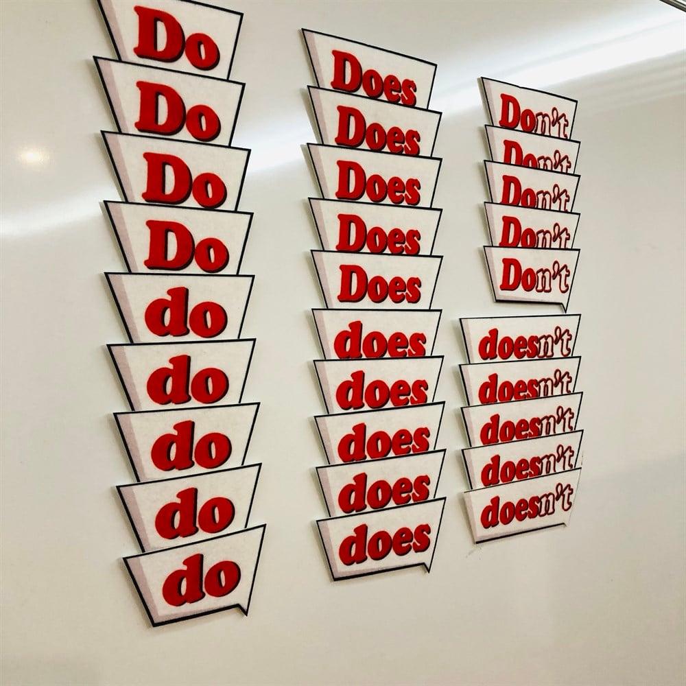 DO ve DOES 30 PARÇA SET