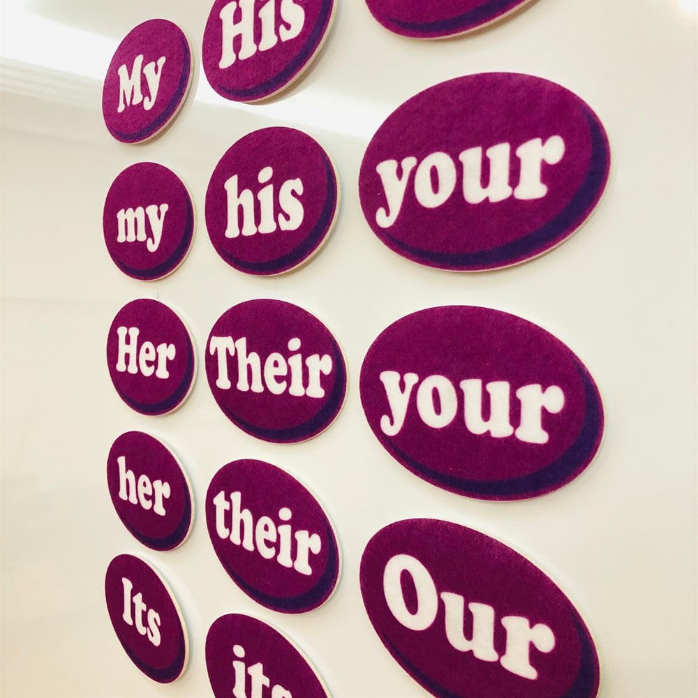 POSSESSIVE ADJECTIVES