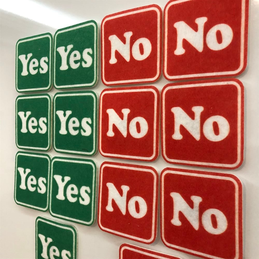 YES NO 14 ADET