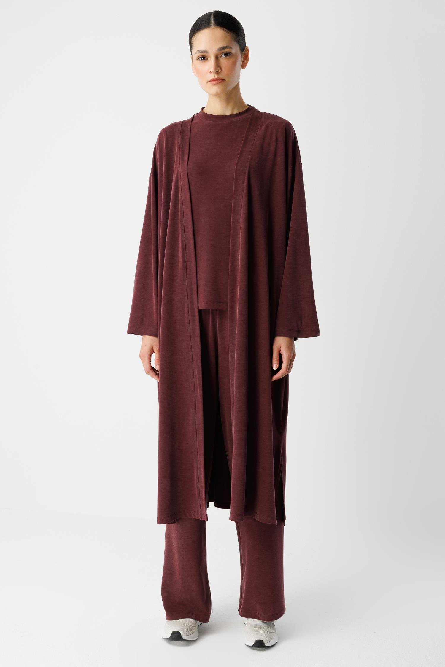  Kimono Takım - Mürdüm 