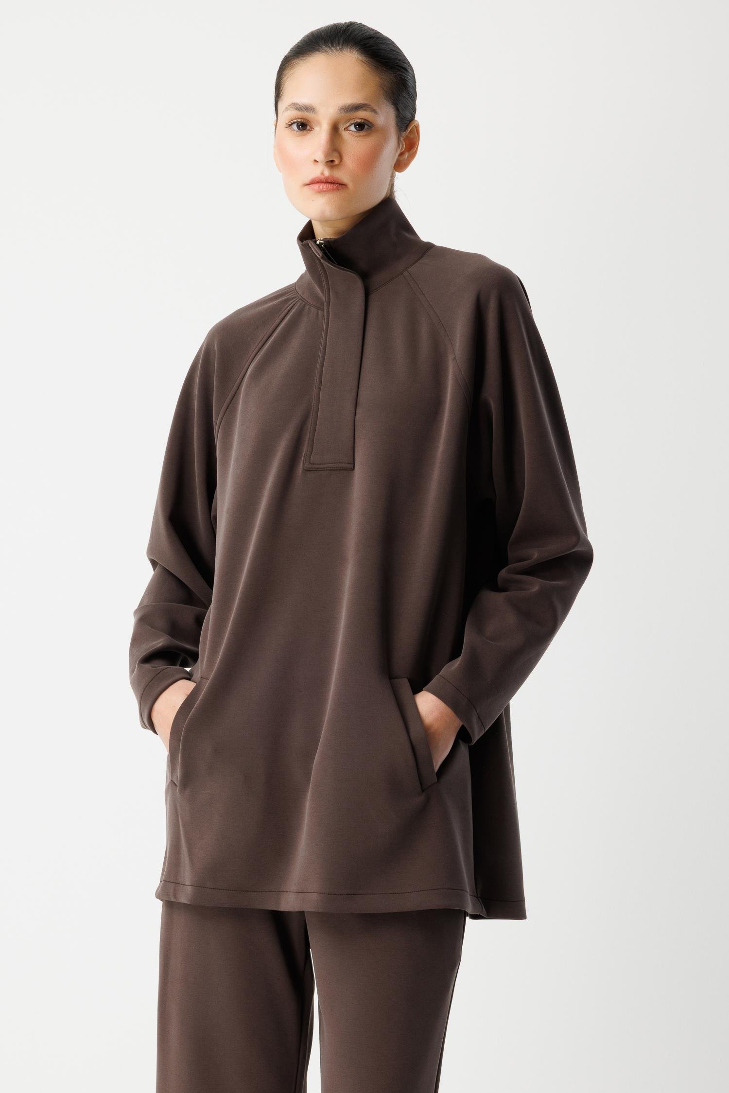 Apoletli Takım - Kahverengi 