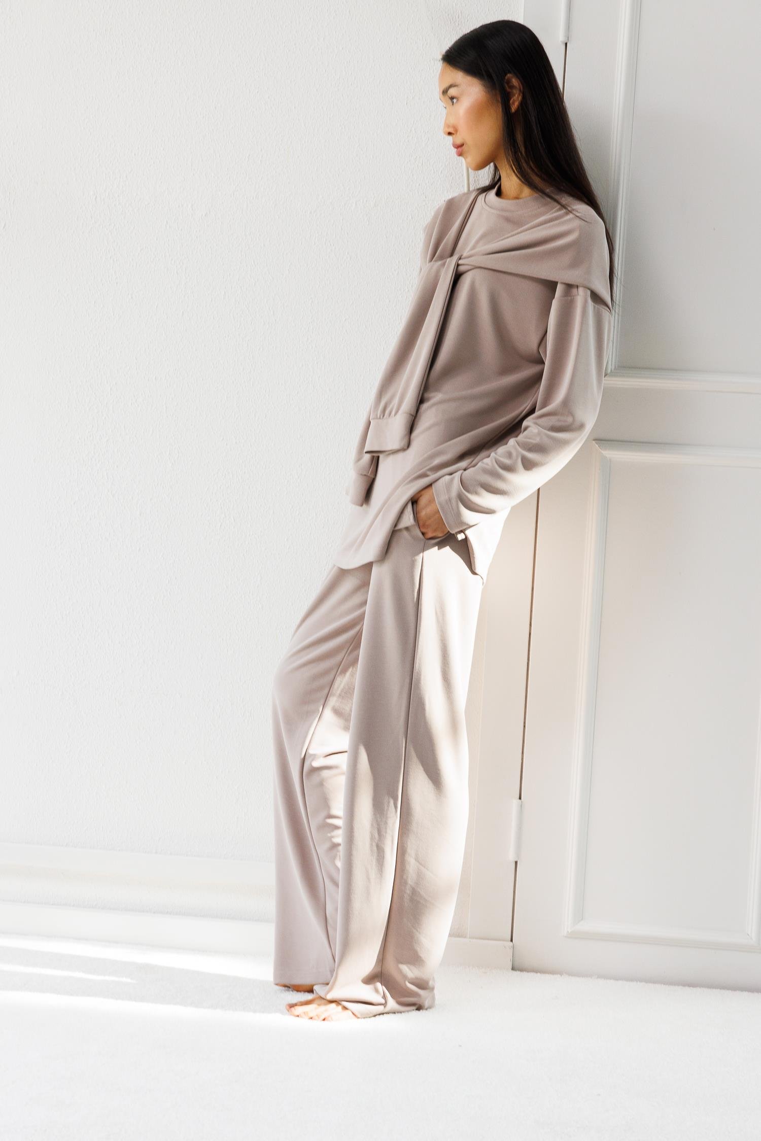 Bağlama Detaylı Takım - Vizon