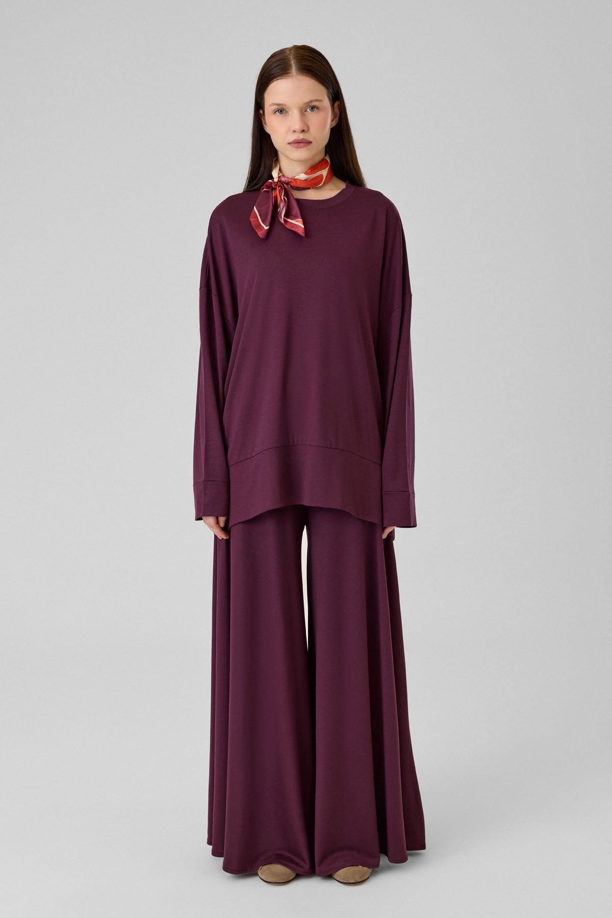 Lucca Soft Takım Bordo