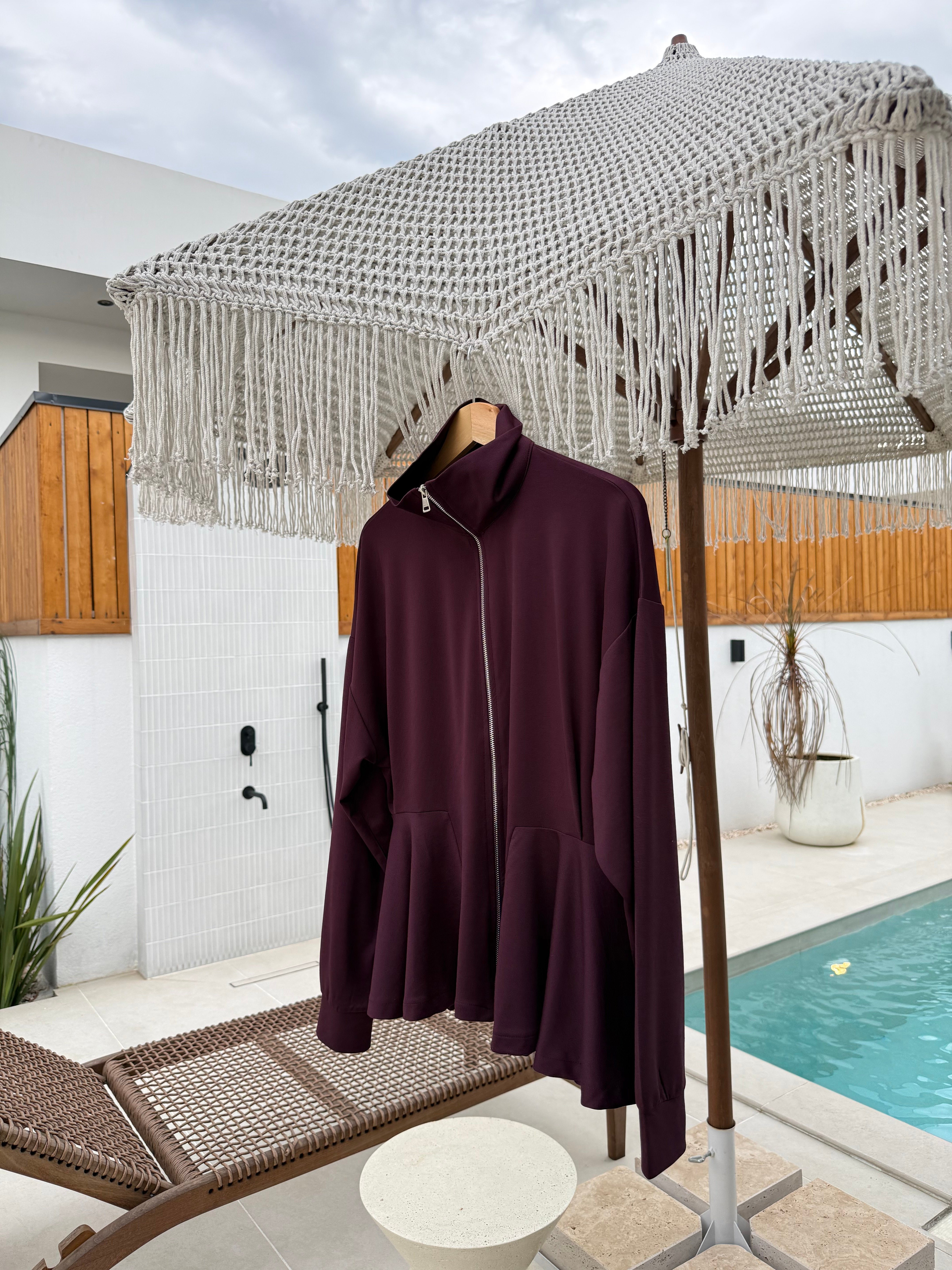 Moonlight Top Bordo
