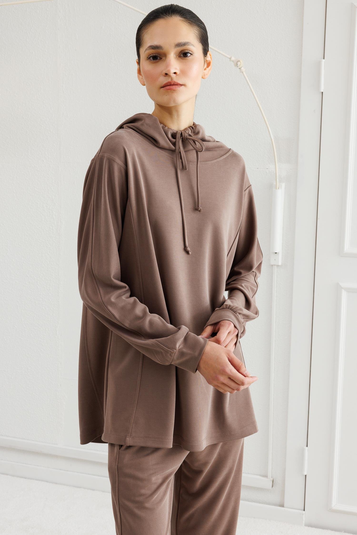 Noa  İkili Takım - Kahve 