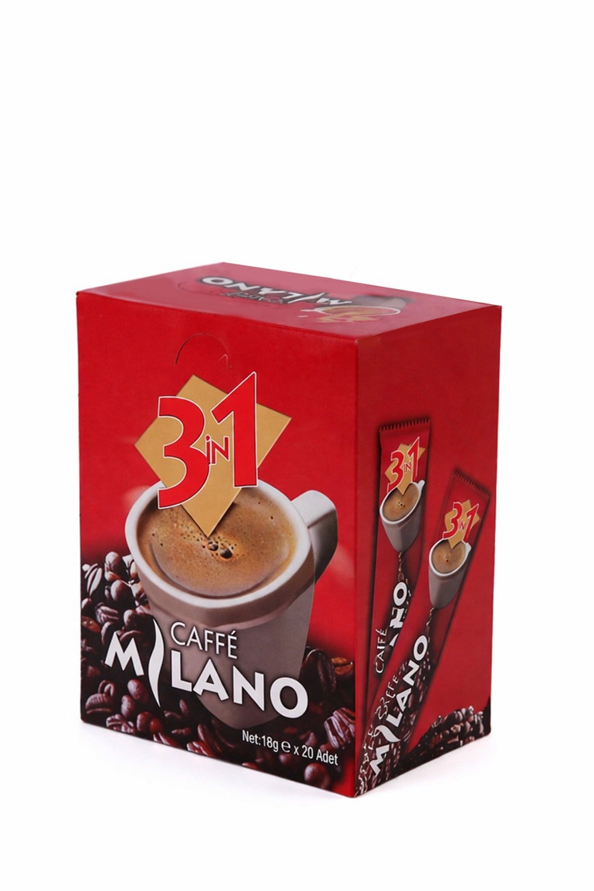 Caffe Milano 3ü1 Arada 18g x 20 Adet