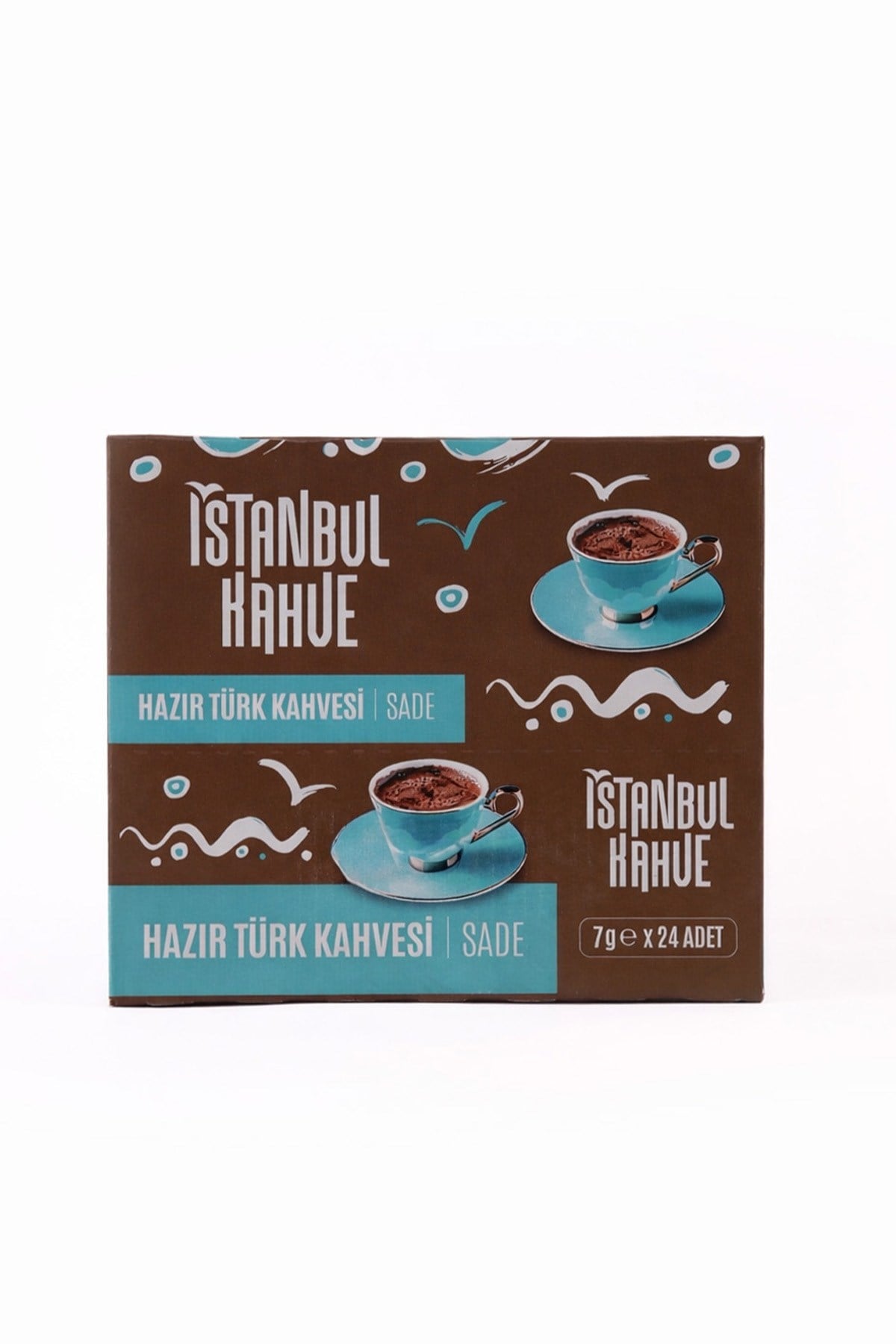 İstanbul Hazır Türk Kahvesi Sade 7 gr x 12 Adet