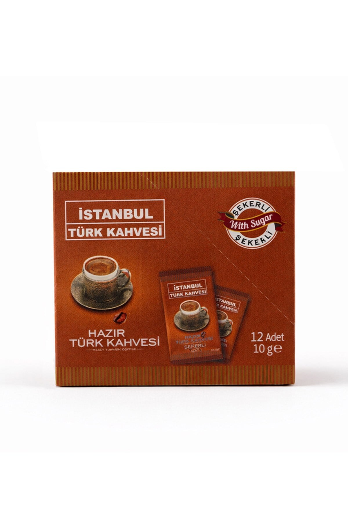 İstanbul Hazır Türk Kahvesi Şekerli 10g 03212064