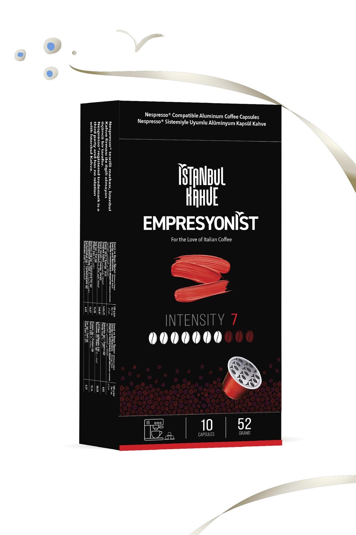 İstanbul Kahve Kapsül Empresyonist 5 gr x 10 Ad