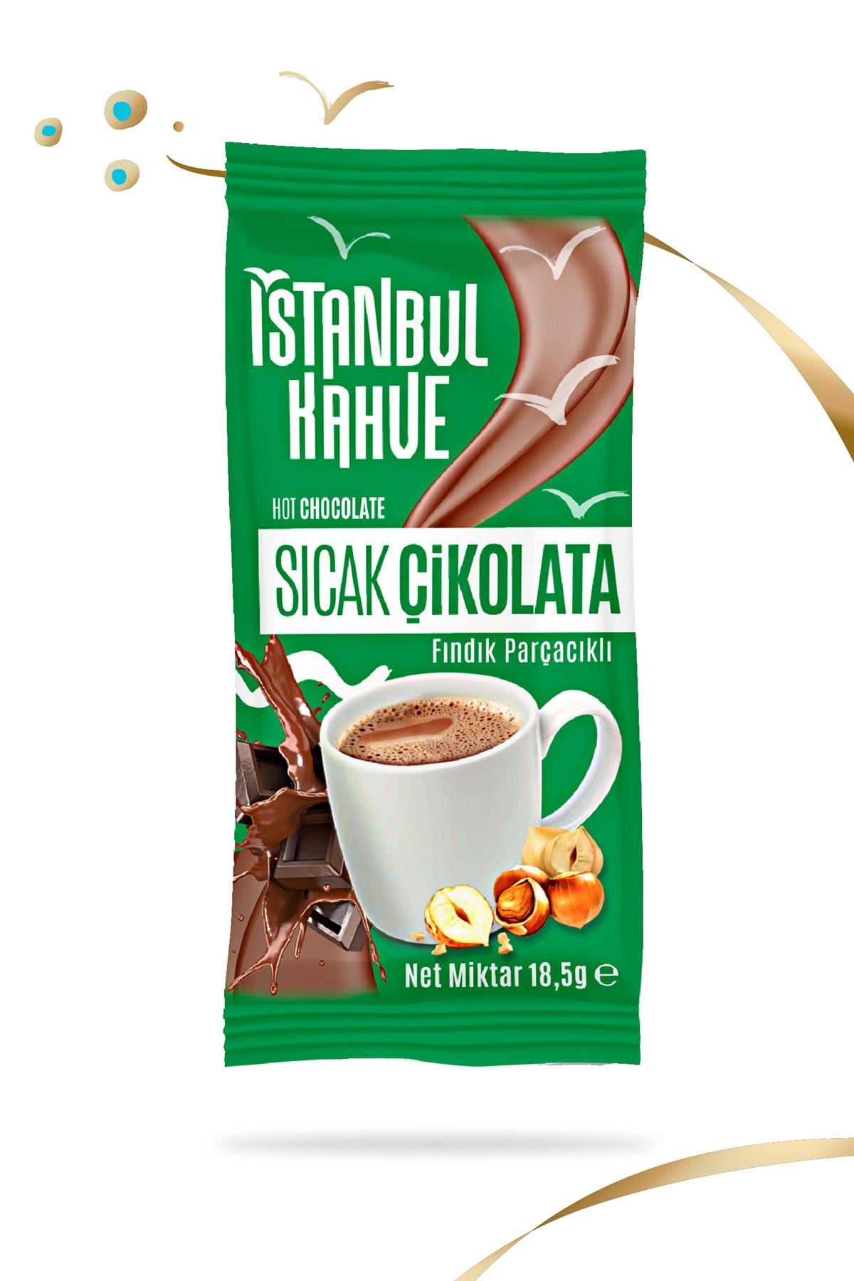 İstanbul Kahve Sıcak Çikolata Fındık Parçacıklı 18.5 gr