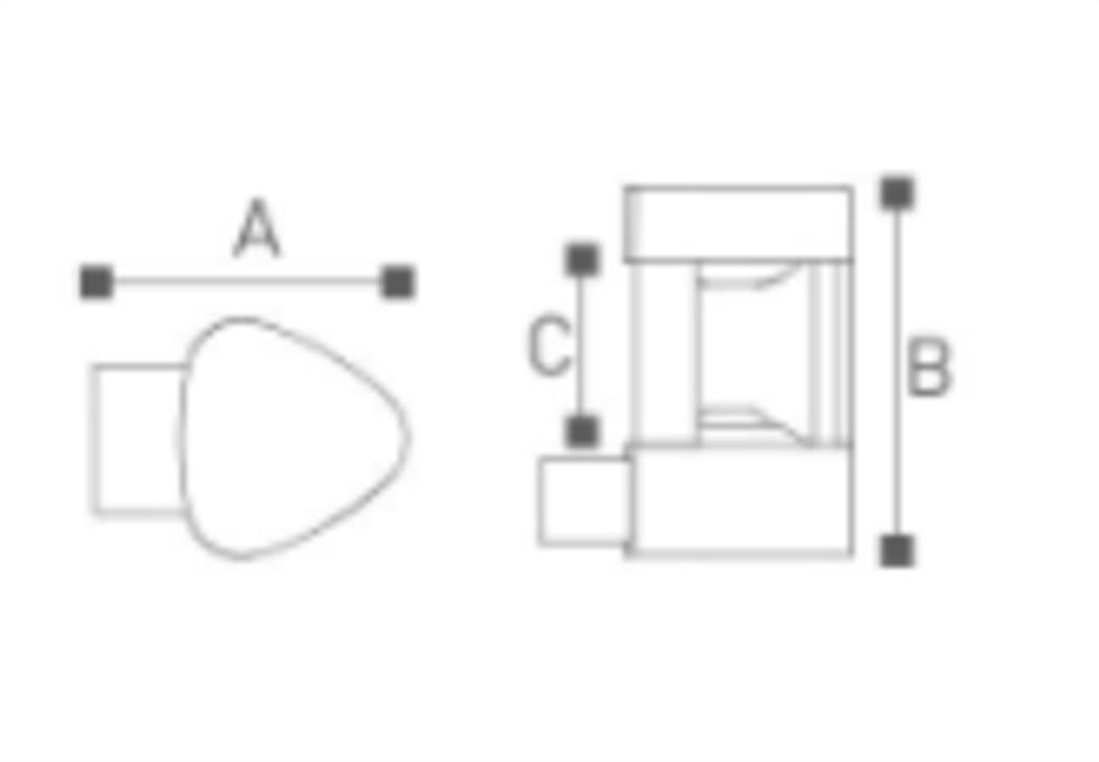 LED BAHÇE 9W DUVAR APLİK
