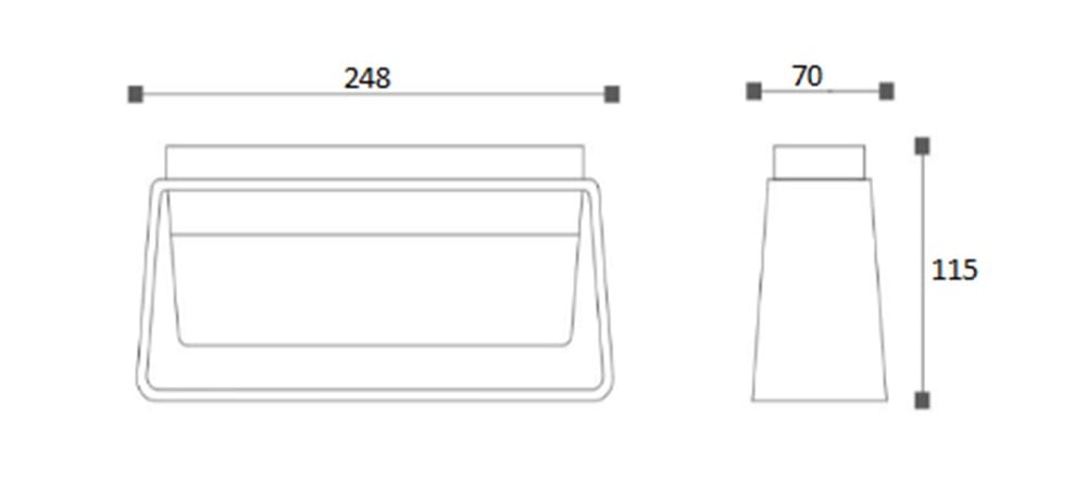 LED12W DUVAR APLİK