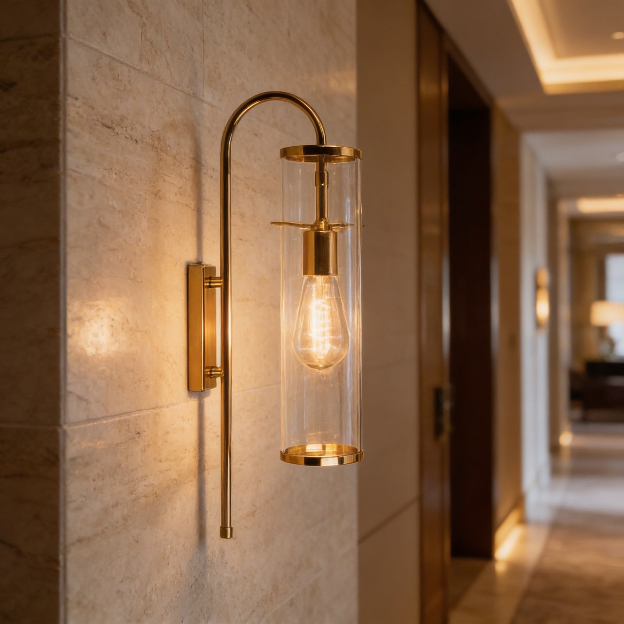 MODERN DUVAR APLİK-ALTIN
