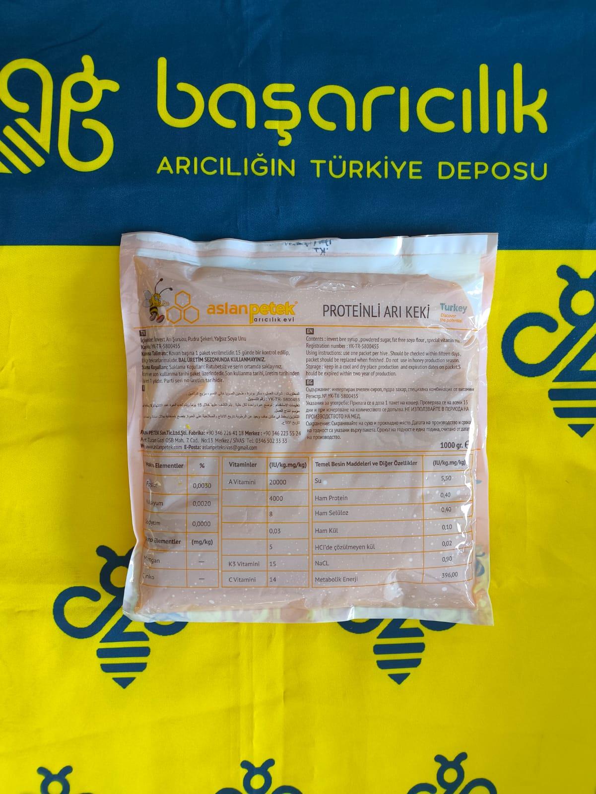 ASLAN PETEK PROTEİNLİ KEK