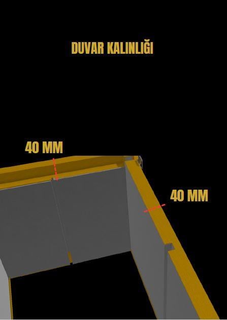 BAŞOĞLU ÇİFT KATLI 6LI STRAFOR KOVAN (MONTAJLI)