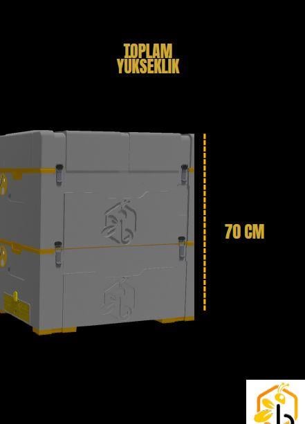 BAŞOĞLU ÇİFT KATLI 6LI STRAFOR KOVAN (MONTAJLI)
