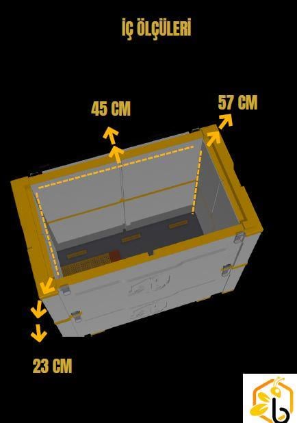 BAŞOĞLU ÇİFT KATLI 6LI STRAFOR KOVAN (MONTAJLI)