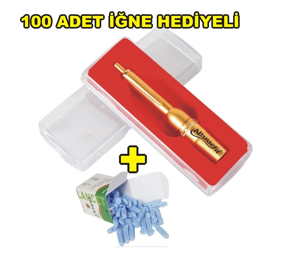 ALTINSEFA HACAMAT KALEMİ 3,LÜ İĞNE HEDİYELİ