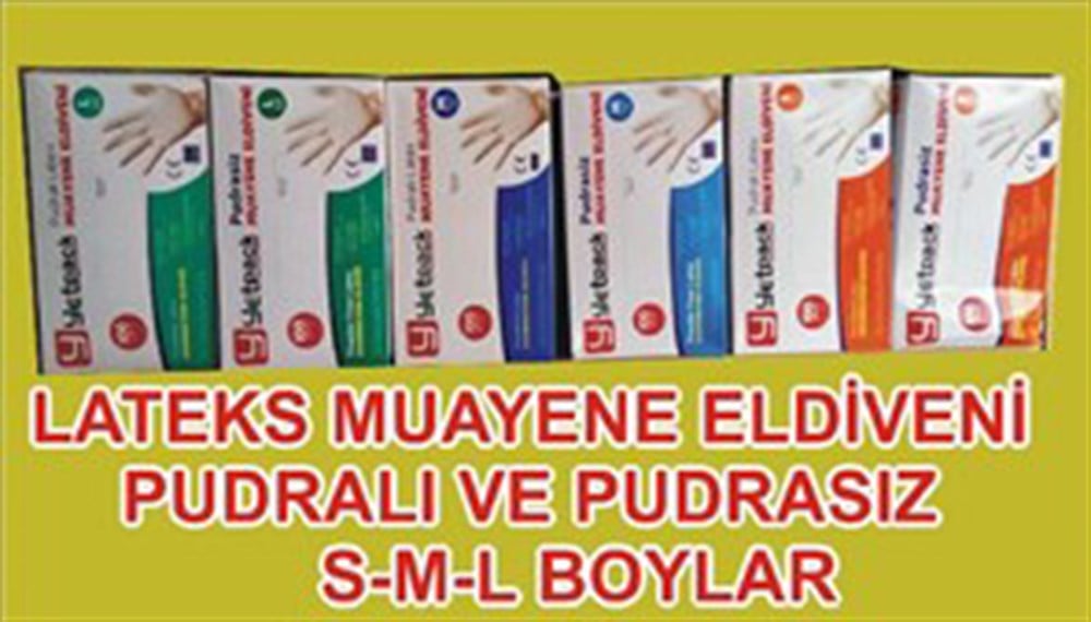 PUDRASIZ NİTRİL ELDİVEN