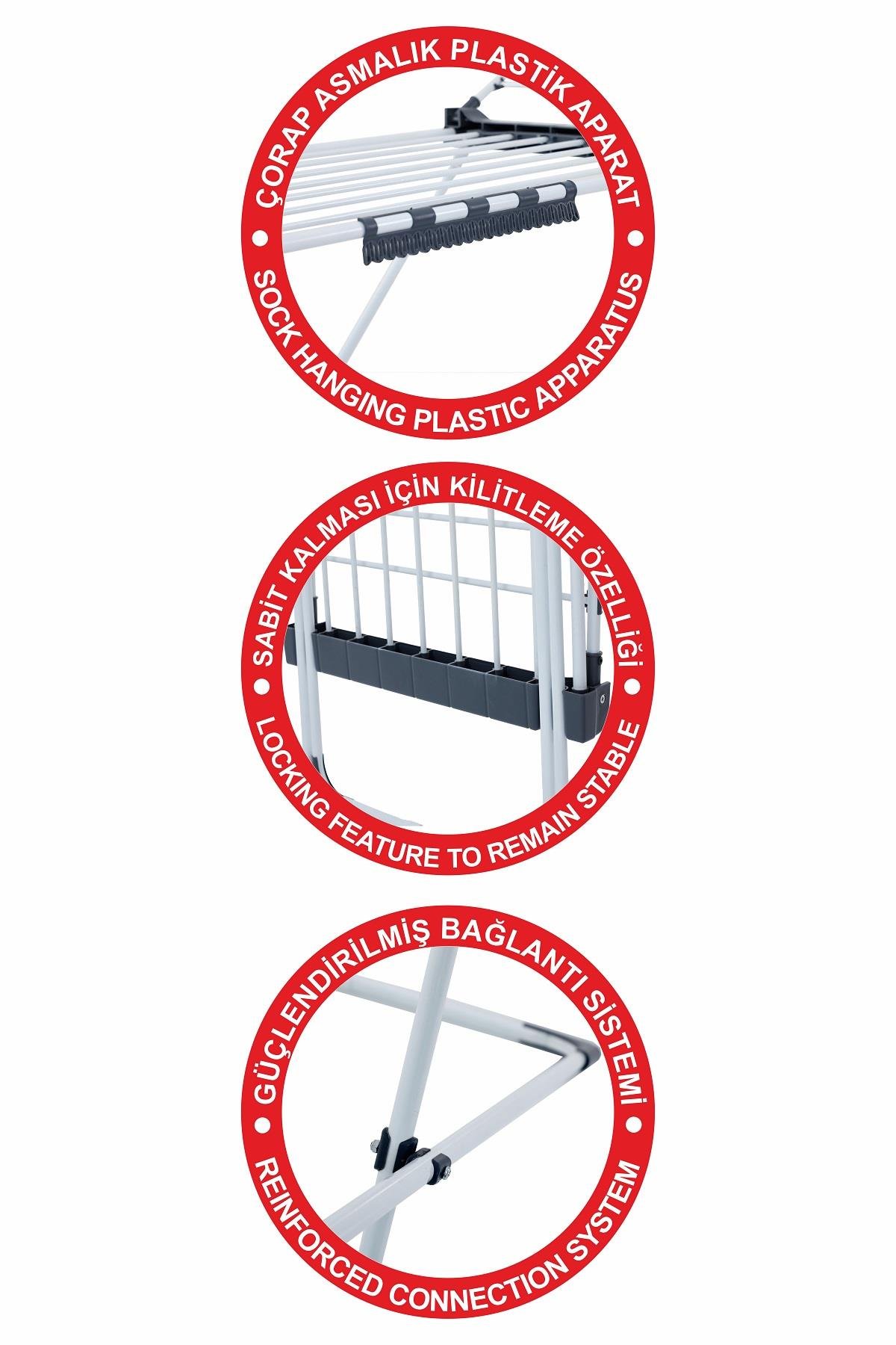 Harbinger MM092 RUBY Çamaşır  Askısı 