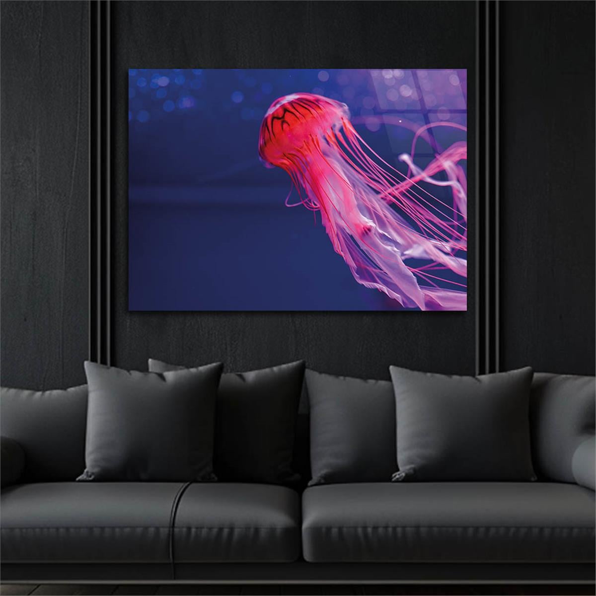 Horizontal Art-Themed Tempered Glass Wall Art 282