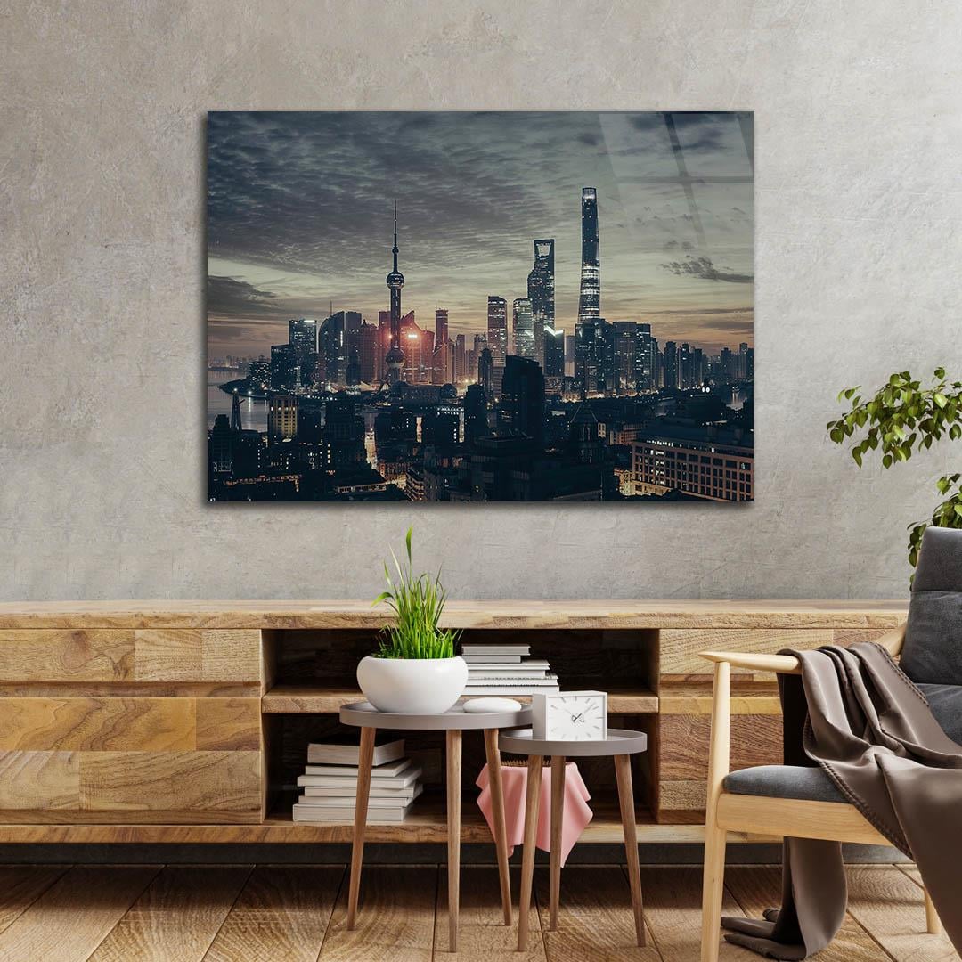 Tempered Glasss Wall Arts Art-Themed