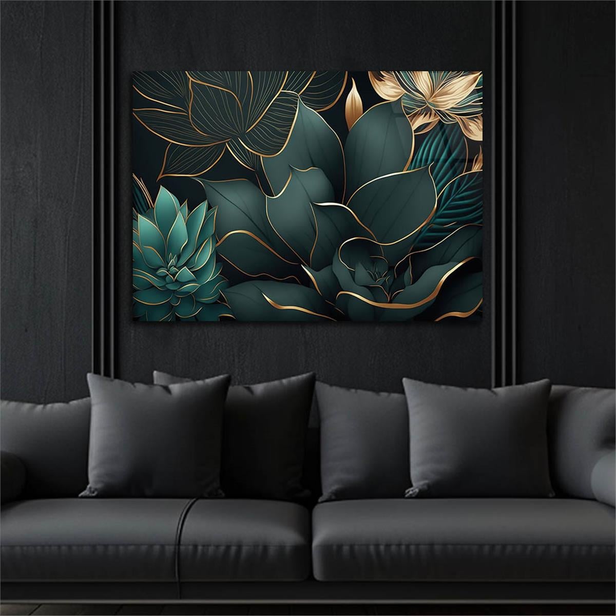 Sanat Temalı Cam Tablo 578
