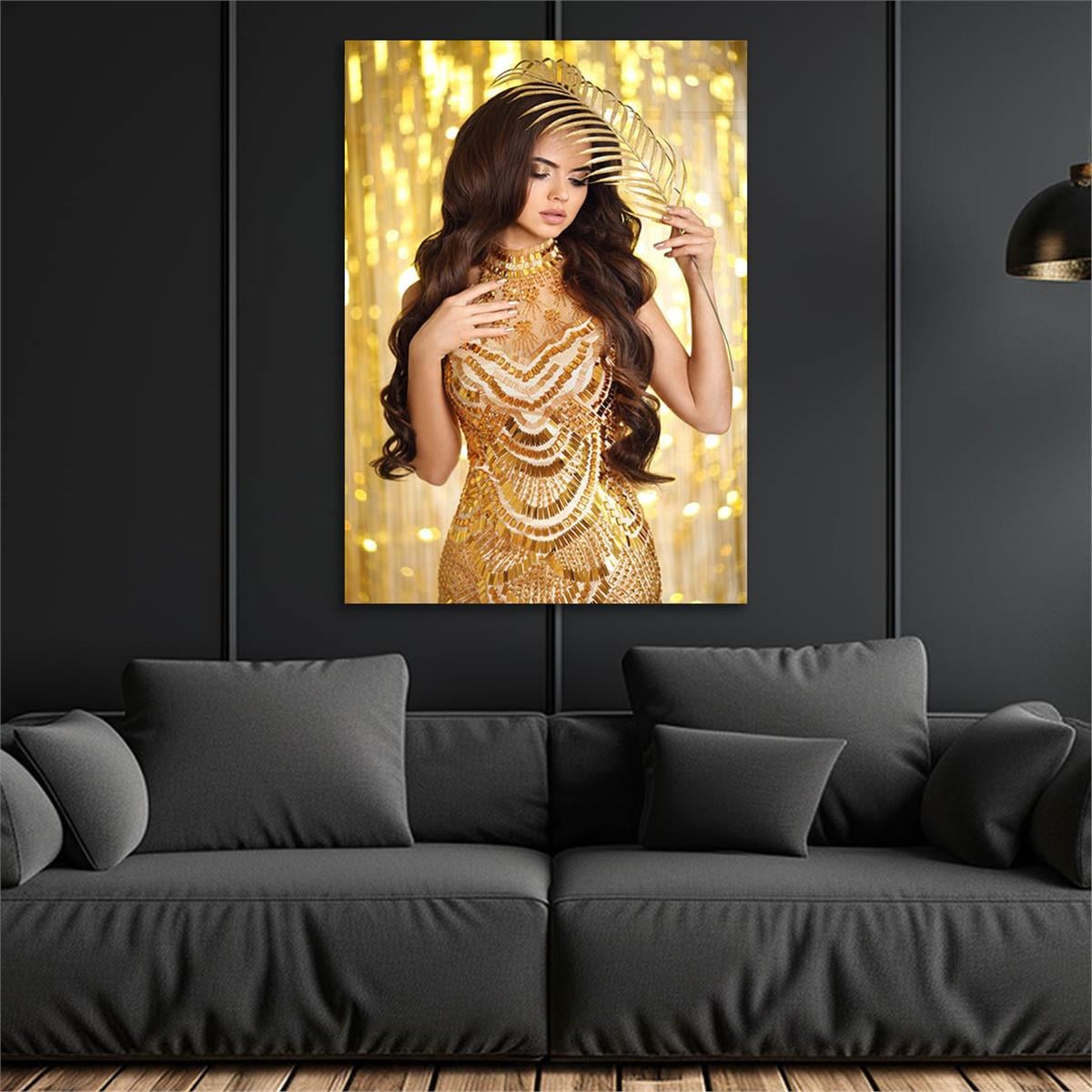 Tempered Glasss Wall Arts Art-Themed
