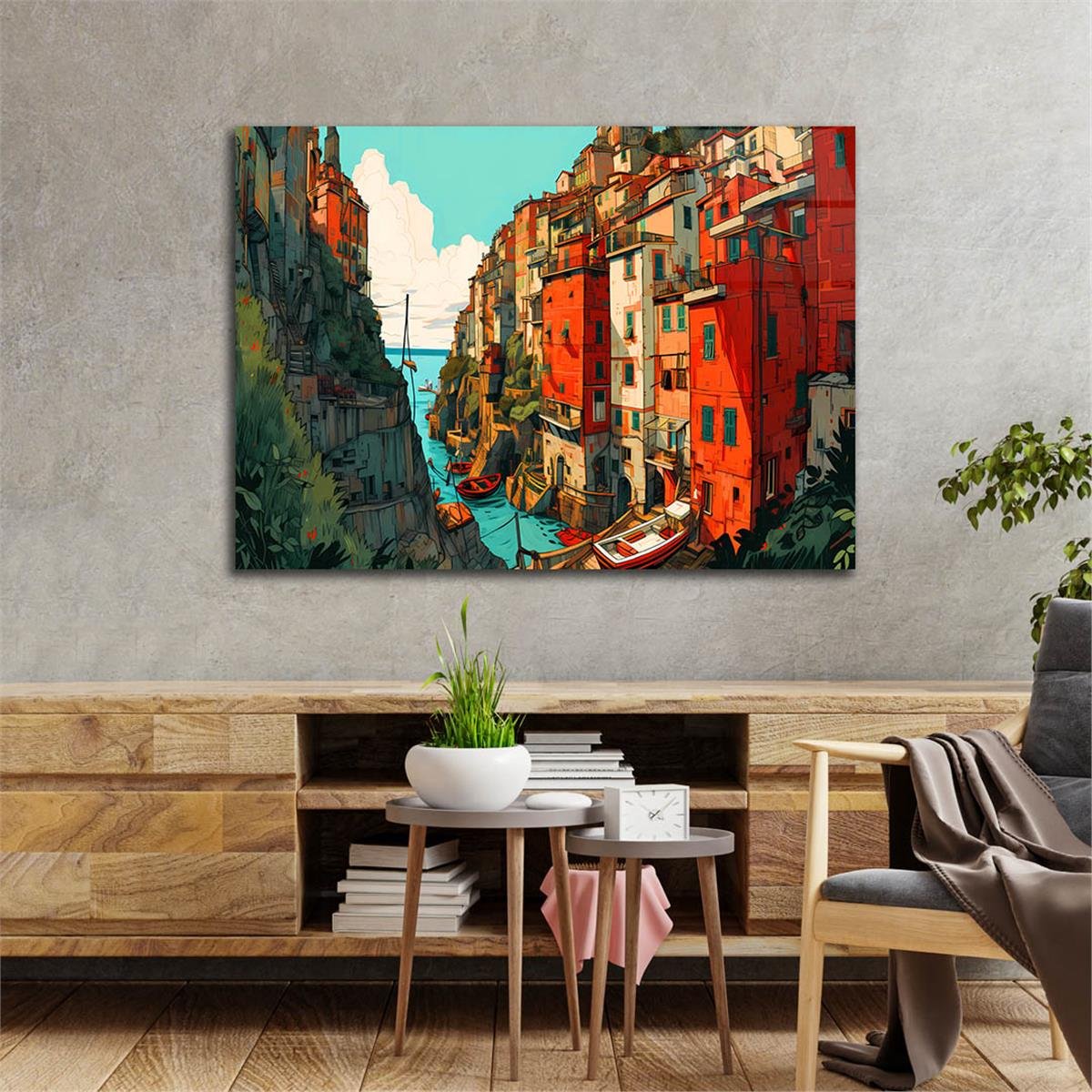 Sanat Temalı Cam Tablo 534