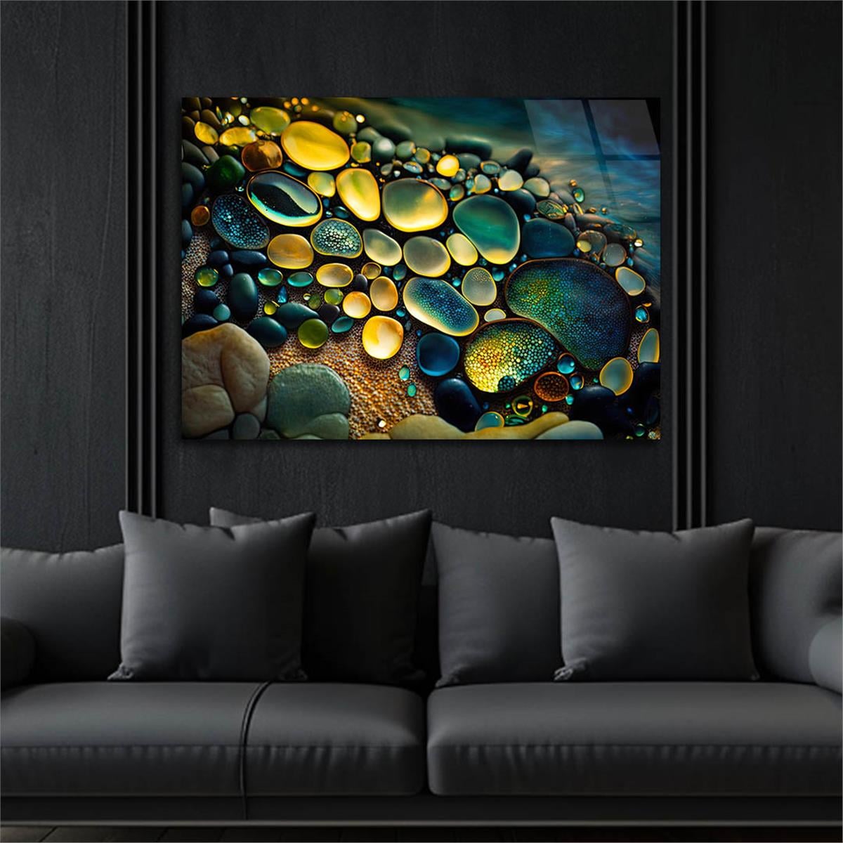 Sanat Temalı Cam Tablo 481