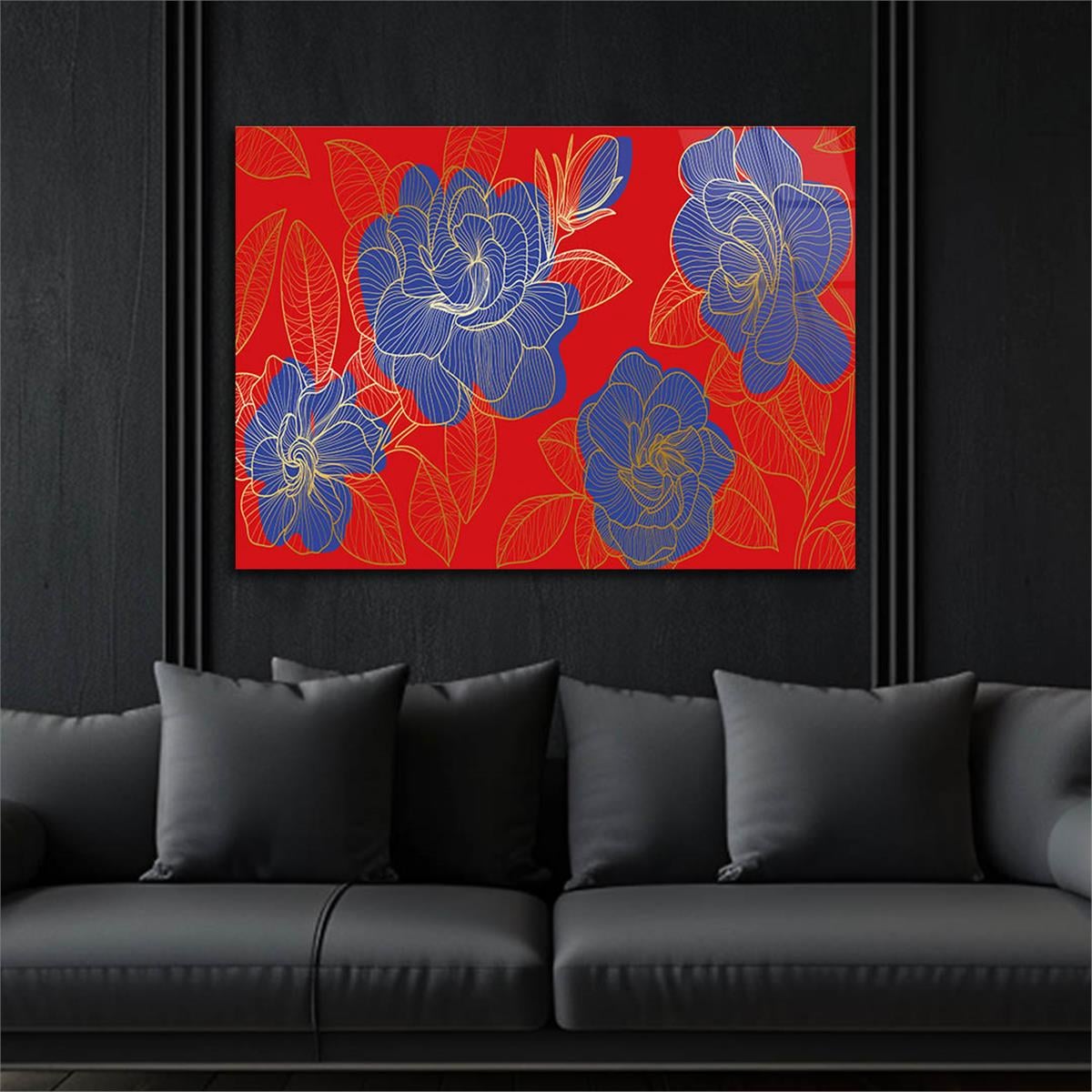 Tempered Glasss Wall Arts Art-Themed