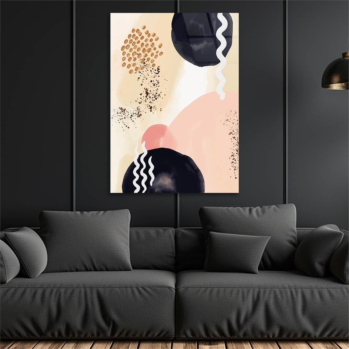 Tempered Glasss Wall Arts Art-Themed