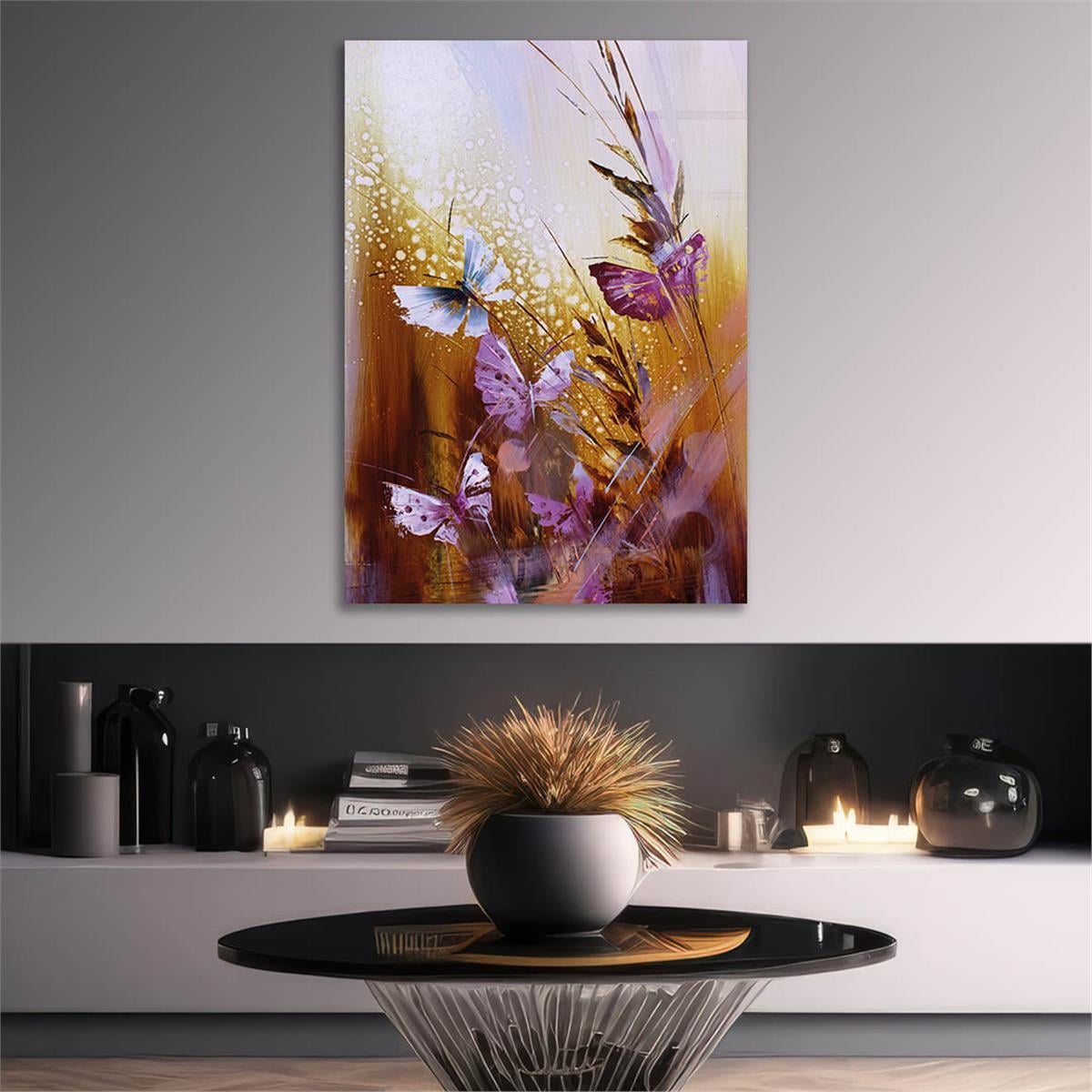 Tempered Glasss Wall Arts Art-Themed