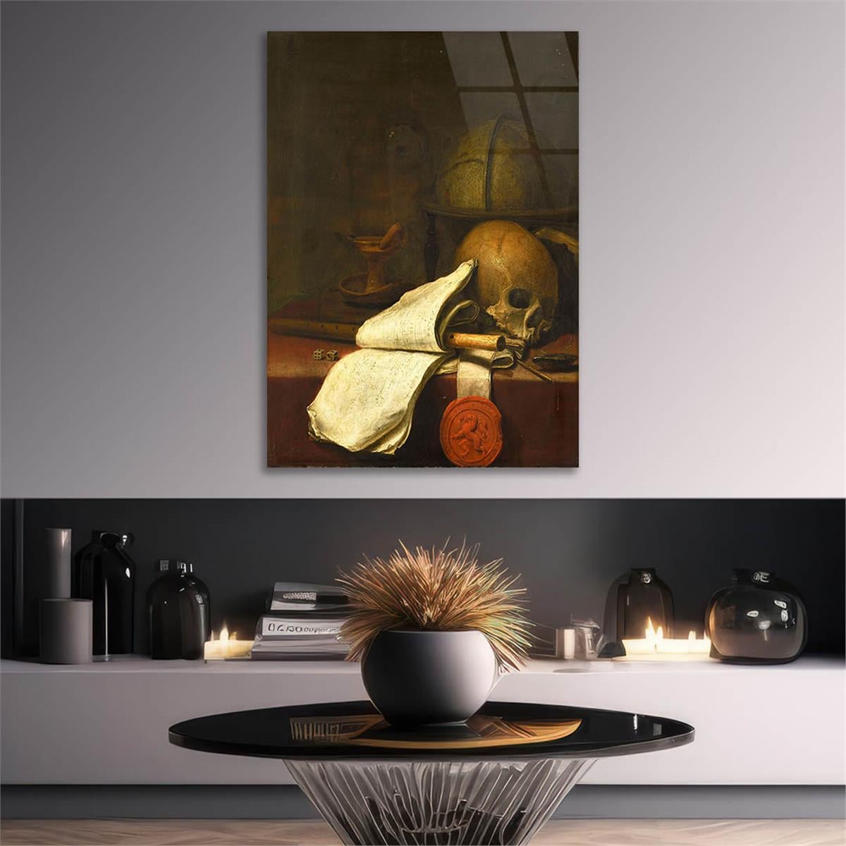 Tempered Glasss Wall Arts Art-Themed