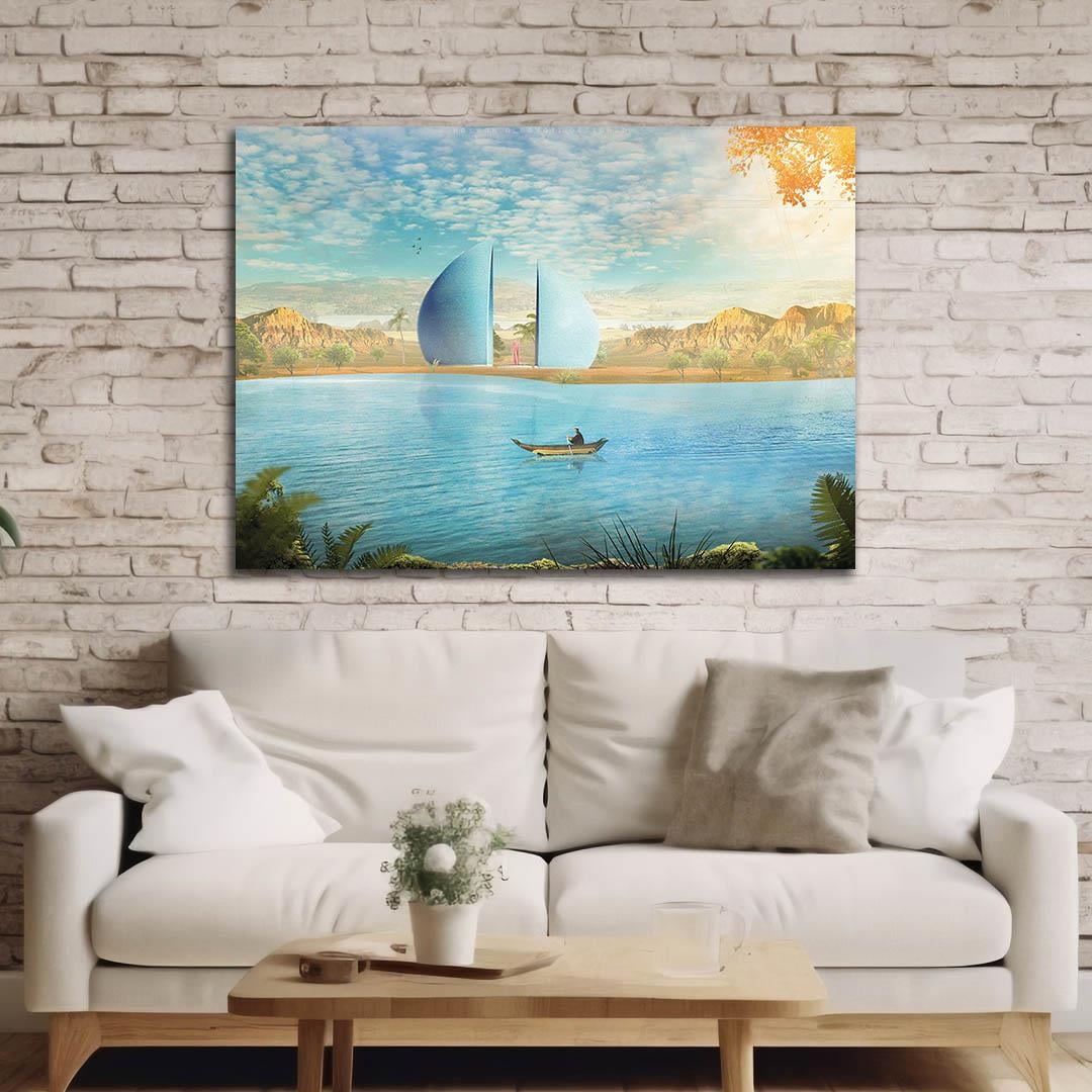 Tempered Glasss Wall Arts Art-Themed