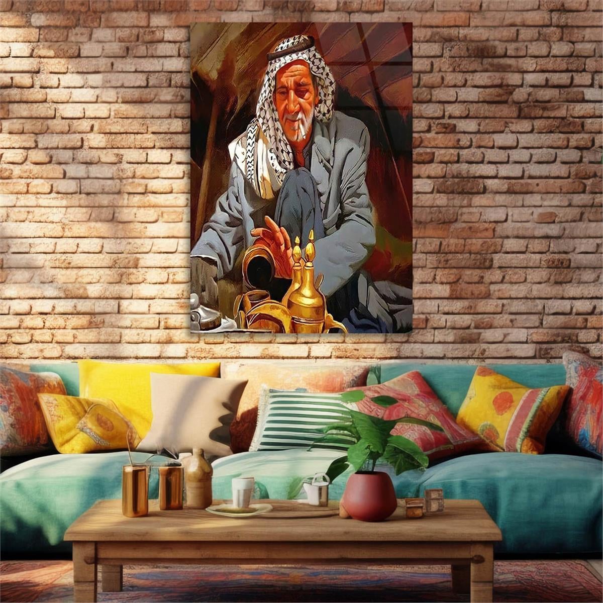 Tempered Glasss Wall Arts Art-Themed