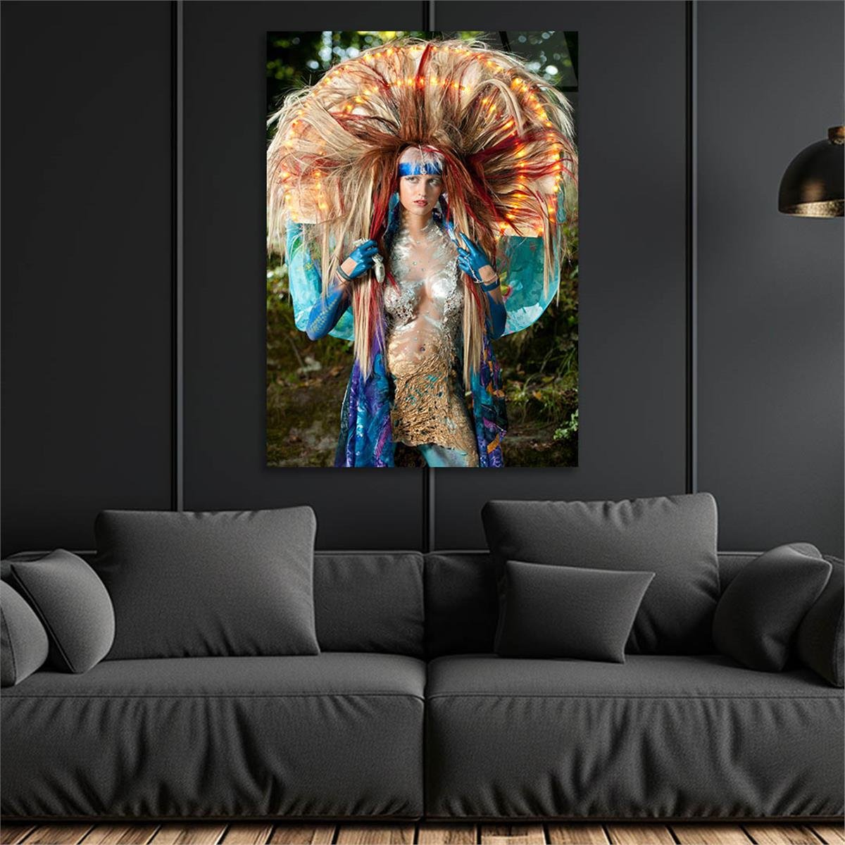 Tempered Glasss Wall Arts Art-Themed