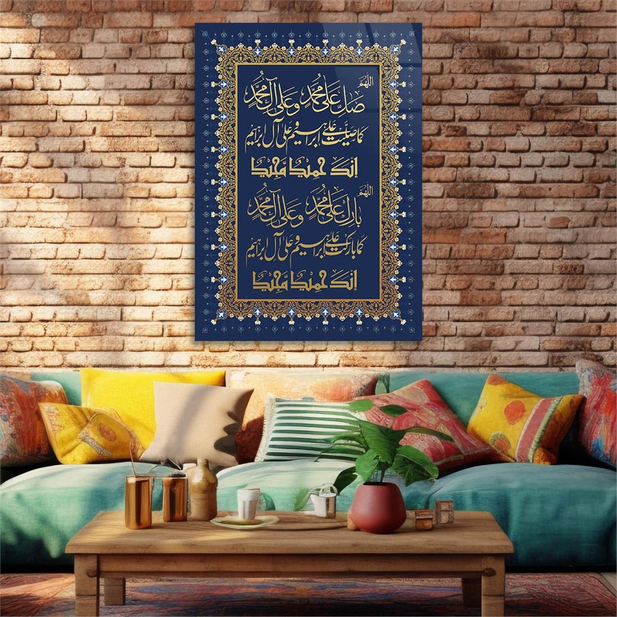 Tempered Glasss Wall Arts Religious-Themed