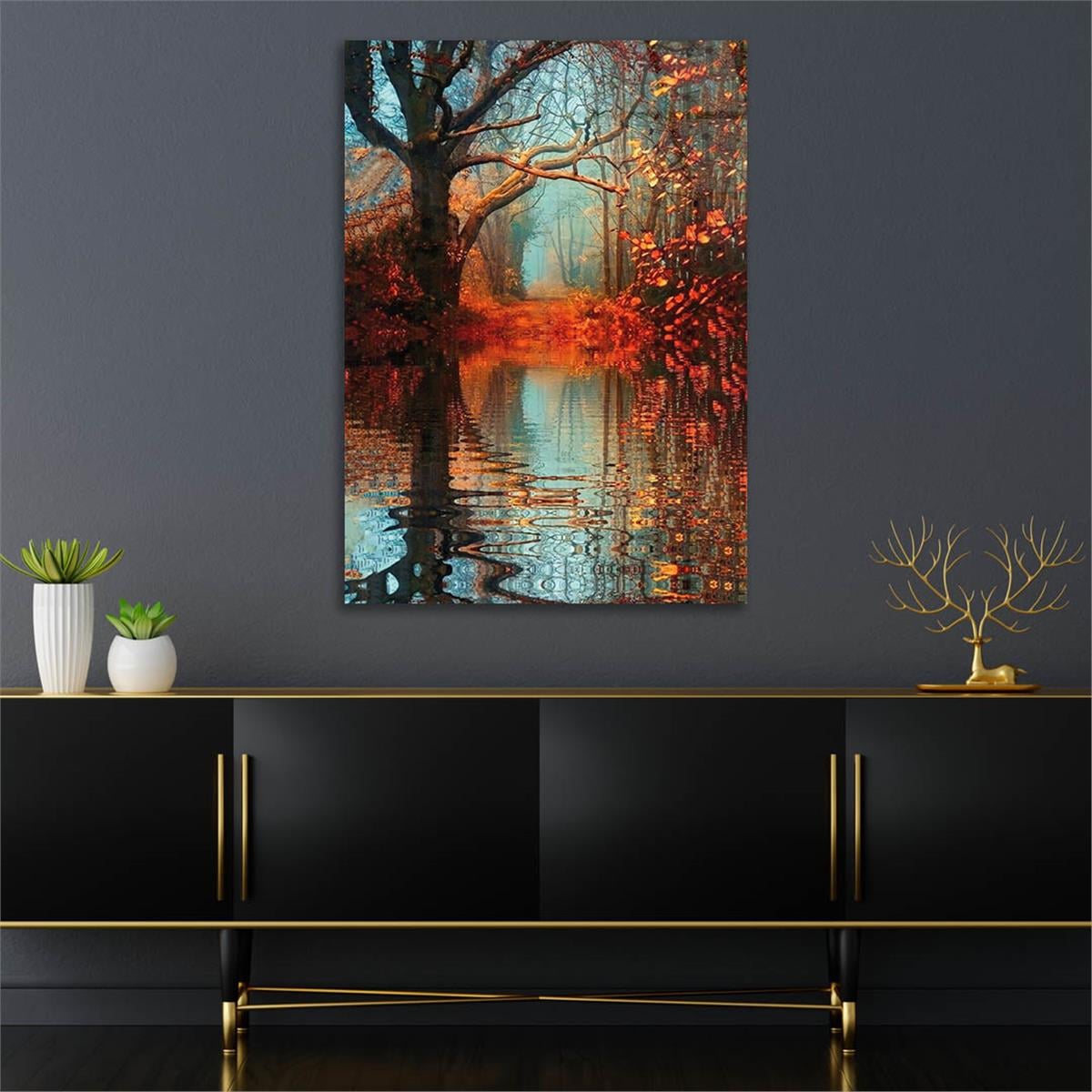 Tempered Glasss Wall Arts Art-Themed