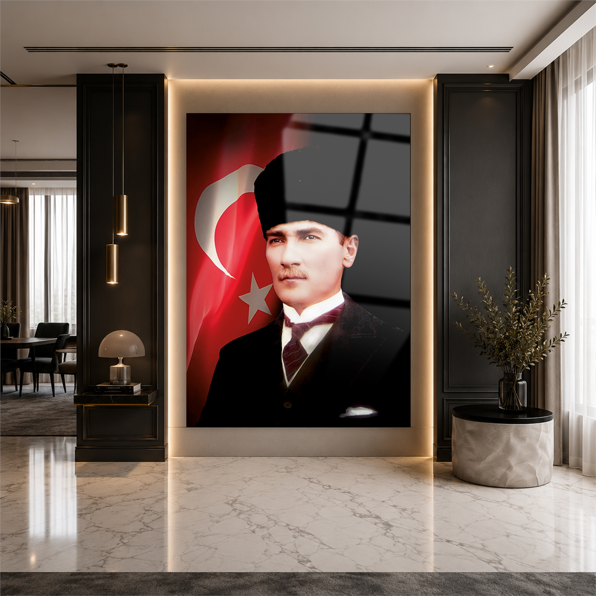 لوح زجاجي وطني